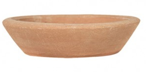 Піддон Terraneo 700085 круглий теракотовий 