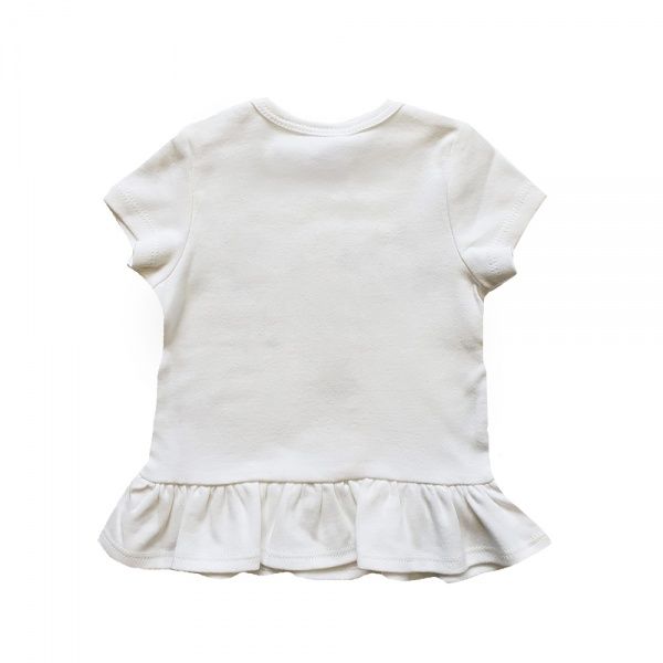 Футболка для дівчаток Colibri р.80 бежевий із малюнком G4076 