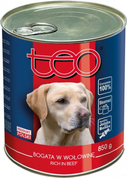 Консерва для усіх порід ТЕО з яловичиною 850 г