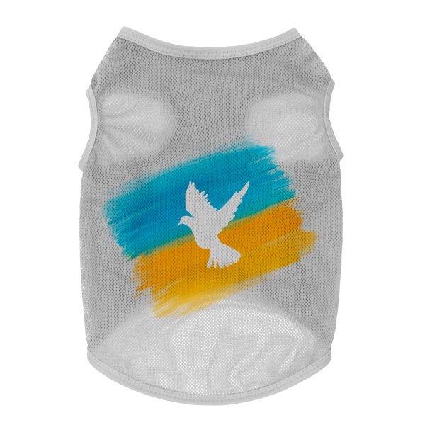 Майка Waudog Сlothes Флаг сетка серая XS