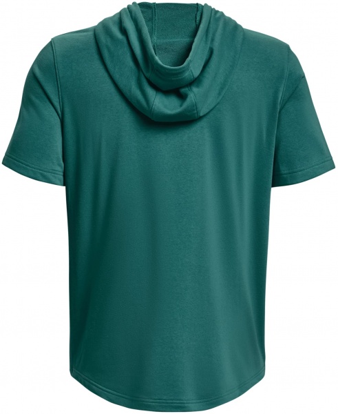 Футболка Under Armour RIVAL TERRY LC SS HD 1370396-722 р.XL бірюзовий