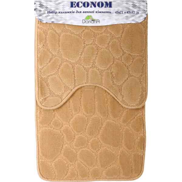 Набор ковриков Dariana Econom JD 664 бежевый