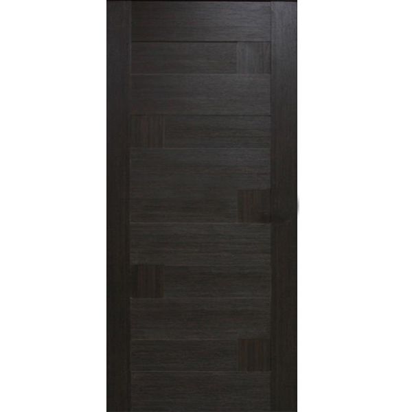 Дверь межкомнатная ОМиС Домино венге 70 см глухое