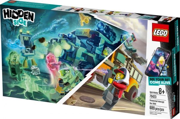 Конструктор LEGO Hidden Side Паранормальний шпигунський автобус 3000 70423