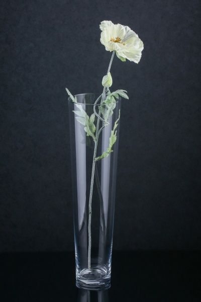 Ваза скляна 14х50 см