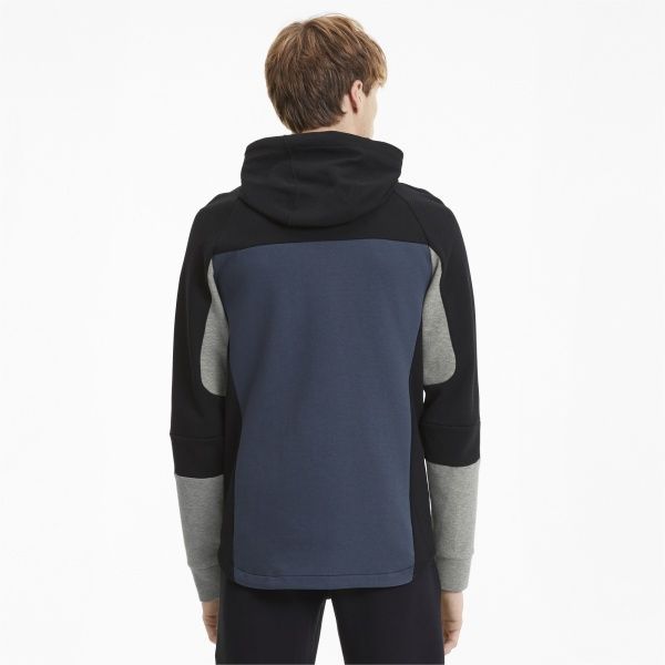 Джемпер Puma EVOSTRIPE Hooded Jacket 58148643 р. S темно-синий