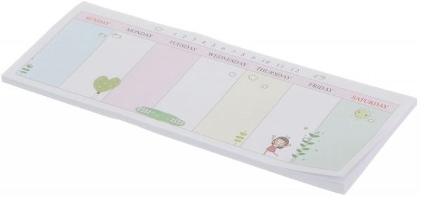 Блок бумаги Дни недели 40 шт.