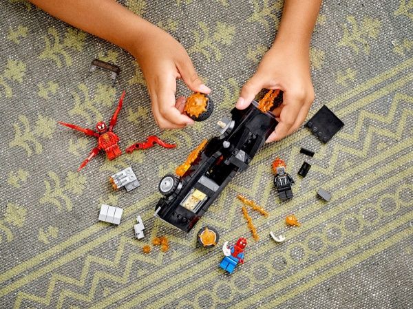 Конструктор LEGO Super Heroes Marvel Людина-Павук і Примарний Вершник проти Карнажа 76173