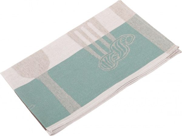Рушник Паста 3 46x70 см Білоруський льон зелений 