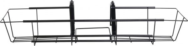 Держатель прямоугольный 20 / 14x61 / 57 см черный металл HY16-06