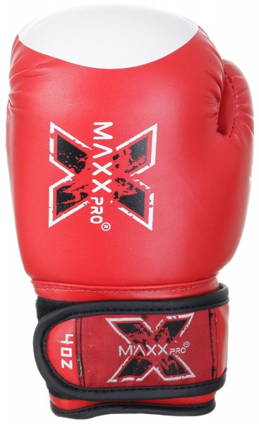Боксерські рукавиці MaxxPro AVG-616 р. 4 червоний