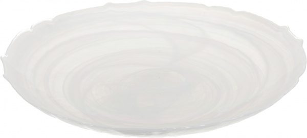 Блюдо глибоке Icequeen 40 см блискучий ірис Dekor Cam 