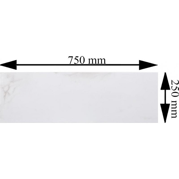 Плитка Cifre Даймонд голд 25x75 