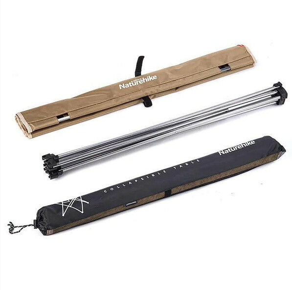 Стол раскладной Naturehike туристический NH20JJ020,1680D Oxford / алюминий, Размер L, бежевый