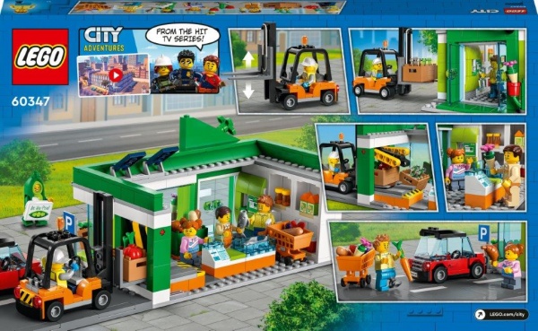 Конструктор LEGO City Продуктова крамниця 60347