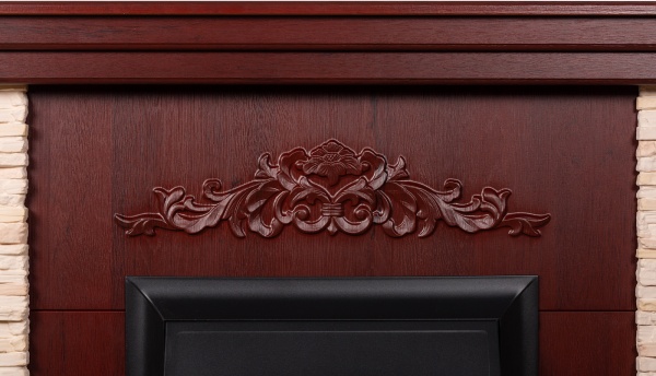 Камінокомплект ASTRA FLAME Леон cream+HORTON BLACK