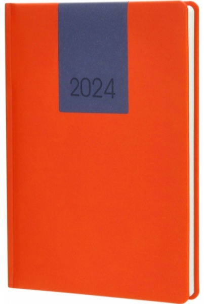 Щоденник датований червоно-синій Optima A5 2024