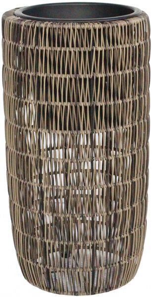 Кашпо Engard HA-05 фигурный 54 л коричнево-бежевый 