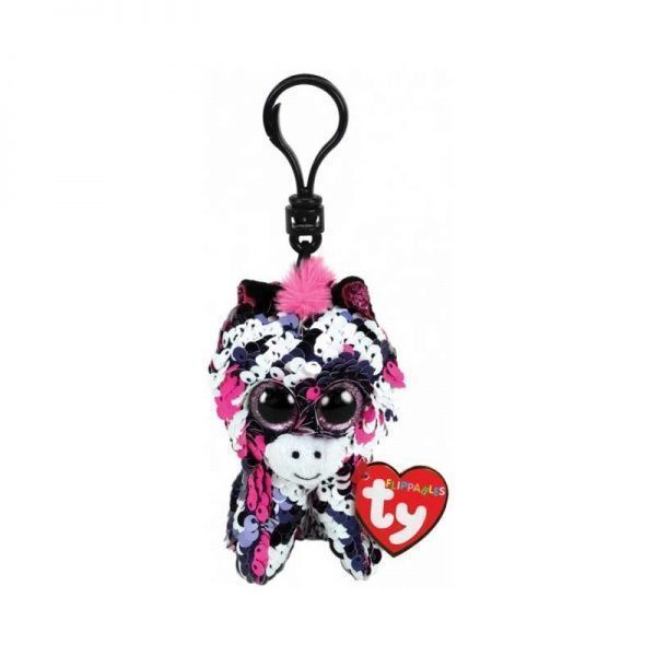 Мягкая игрушка TY Flippables 35311 Зебра Zoey 12 см