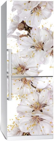 Наклейка на холодильник Zatarga Цветы вишни Z180076 65x200 см