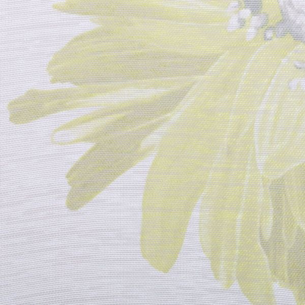 Комплект тюлів для кухні 2х140х160 см Квіти зелені La Nuit