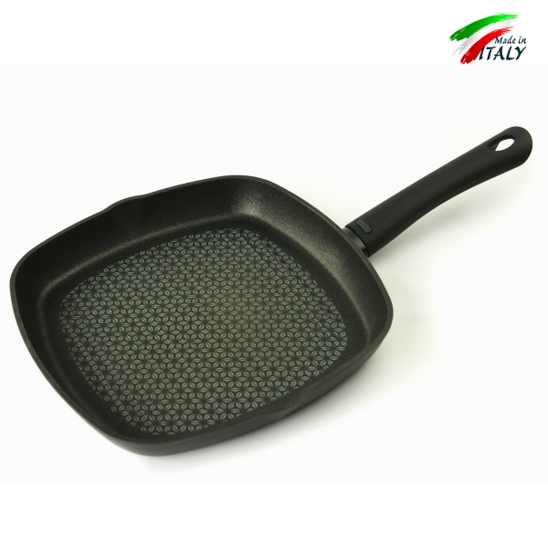 Сковорода-гриль Diamante Induction 28х28 см TVS