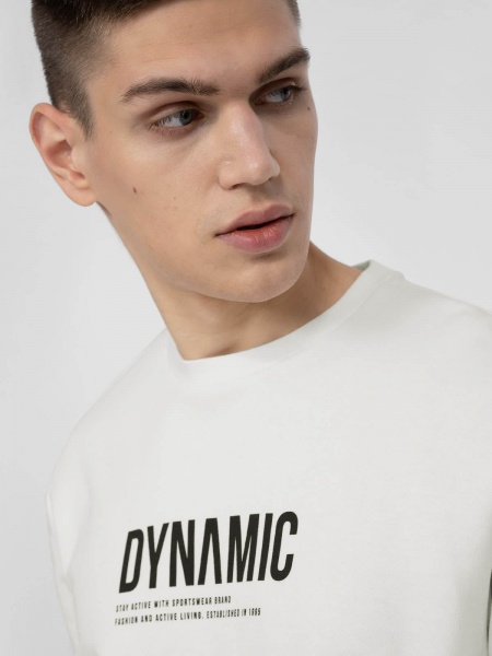 Світшот 4F H4L22-BLM023-12S р. L бежевий