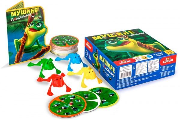 Гра настільна Ludum Мушине полювання (гра/розповідь/аудіоказка) LD1047-52