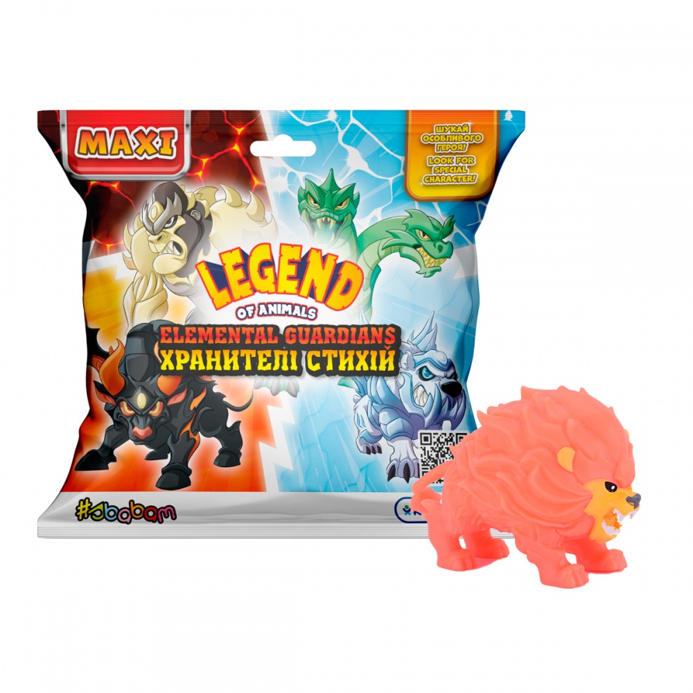 Фігурка тварини Sbabam Legend of Animals Максі Хранителі Стихій 162/CN23
