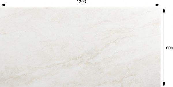 Плитка PGVT PGVT, 600х1200, levish crema 