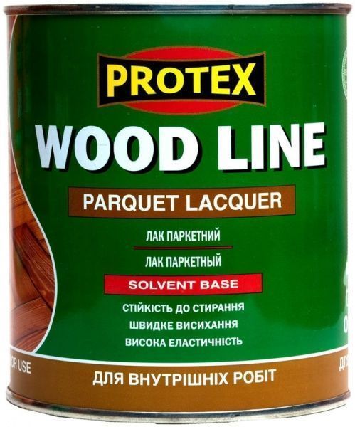 Лак паркетний Parquet Lacquer Protex напівмат 0,7 л
