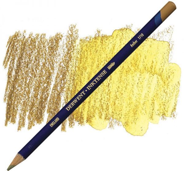 Олівець чорнильний Inktense 1710 Бурштиновий Derwent