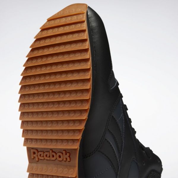 Кросівки Reebok CL LTHR MID RIPPLE FV9309 р.UK 8,5 чорний