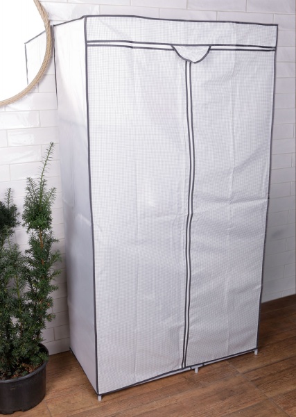 Тканинна шафа Kare 160х88х45 см біла 1600х880х450 мм білий 