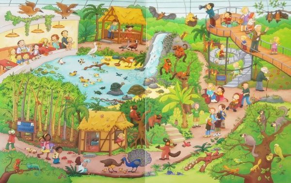 Книга Каролин Гертлер «Зоопарк Віммельбух» 978-617-739-502-6