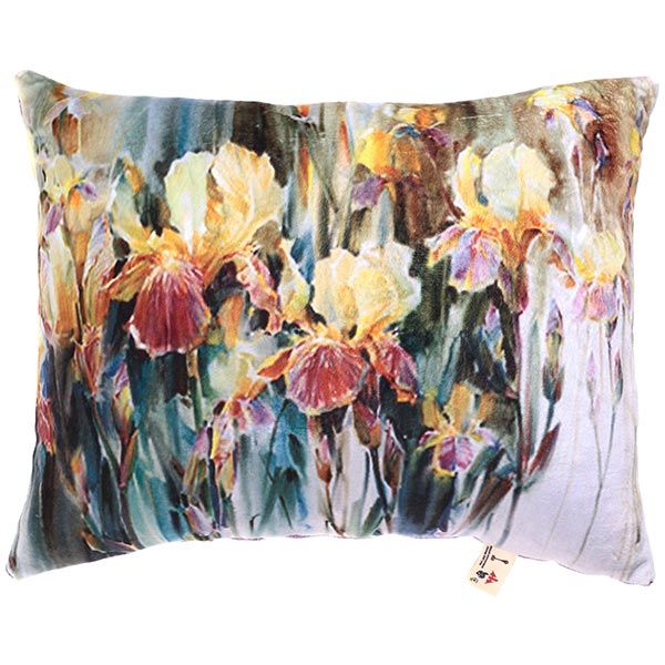 Подушка декоративная Селена Акварель ирис 919 50x40 см