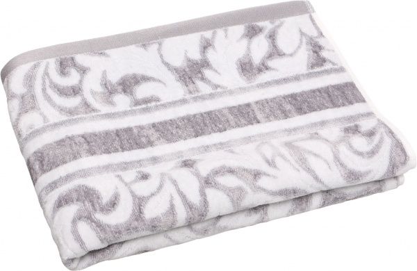 Рушник Velour 70x140 см сірий Mundotextil 