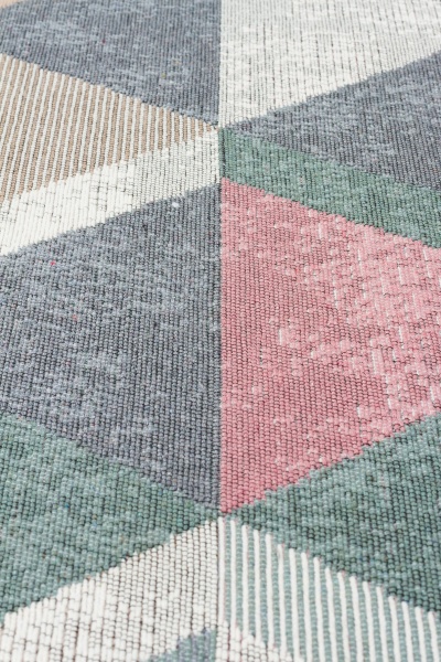 Килим Ekohali Arya AR 10 Blue Pink 120x180 см двосторонній 