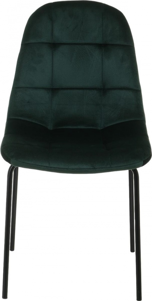 Стілець Vitus 44х52,5х83,5 см оксамит HLR-57 зелений / чорний