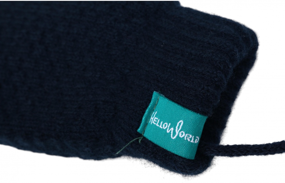 Рукавиці HW для хлопчиків р.10-12 темно-синій