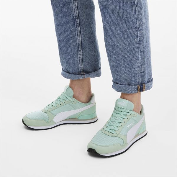 Кроссовки Puma ST Runner v2 Mesh 36681111 р.8,5 зеленый