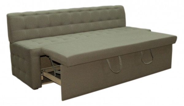 Лава Кедр КАРАТ розкладна 1900 тканина світло-сірий 