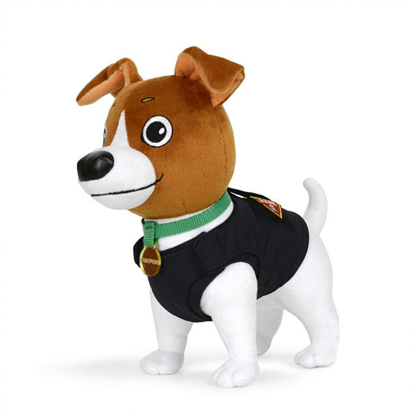 М'яка іграшка WP Merchandise Пес Патрон 27 см бежевий із білим FWPATRONPL22WTBN1