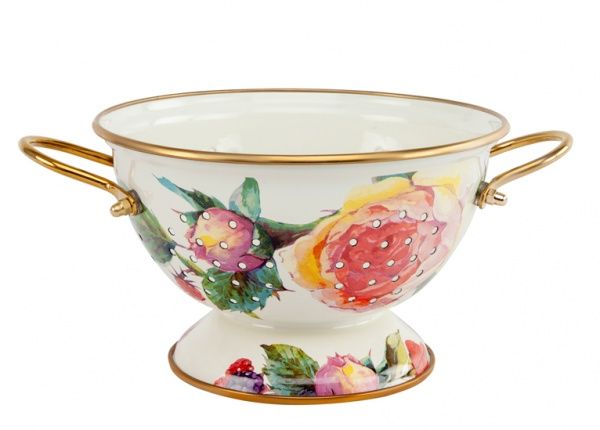 Друшляк на ніжці Півонія 20 см емаль 763-016 Elmani