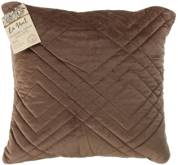 Подушка декоративная Sevilla 45x45 см тауп La Nuit 