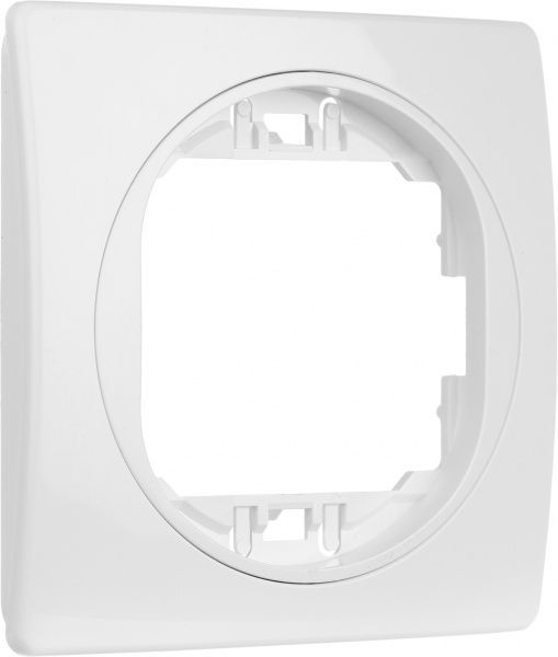 Рамка одноместная Aling-Conel EON горизонтальная белый E6801.00