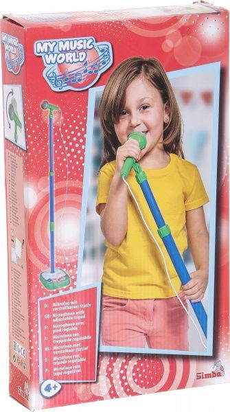 Микрофон Simba со стойкой 80-120 см 6830402