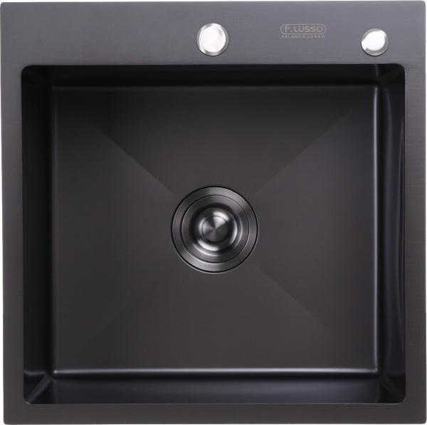 Мийка для кухні F.Lusso з нержавіючої сталі FL5050-B Nano Black