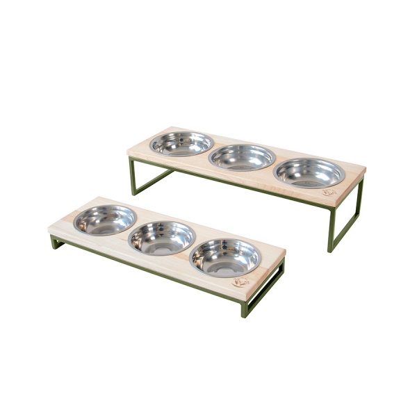 Миска потрійна 10 центів для Джека №3 XS 3х250 мл хакі