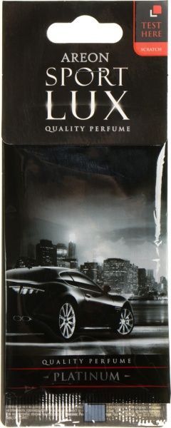 Ароматизатор на зеркало  АРЕОН sport lux platinum